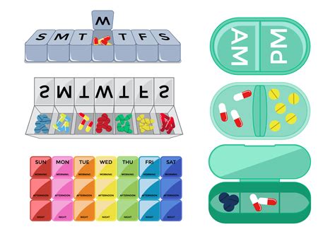 Cartoon Pill Box 